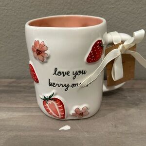 Rae Dunn Love You Berry Much Mug